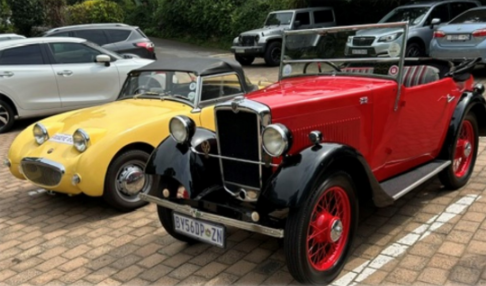 The two smallest cars out for the day.
